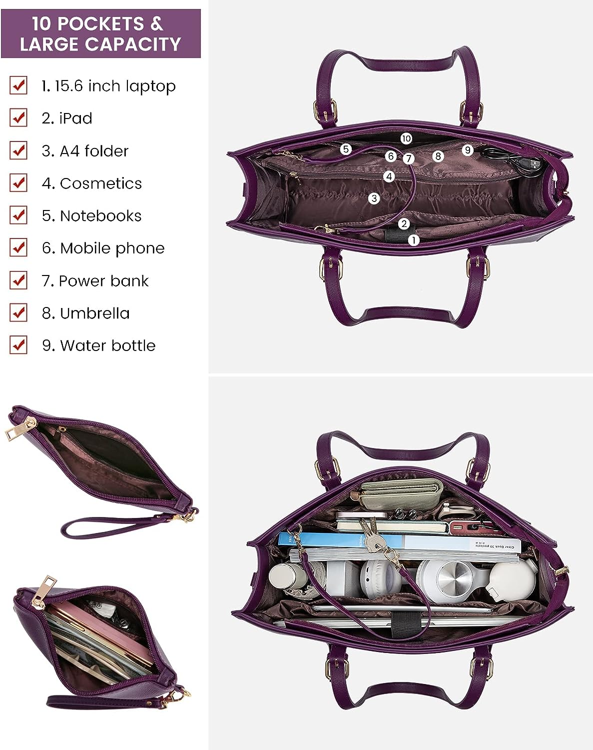 lovevook 156 inch laptop bag for women review
