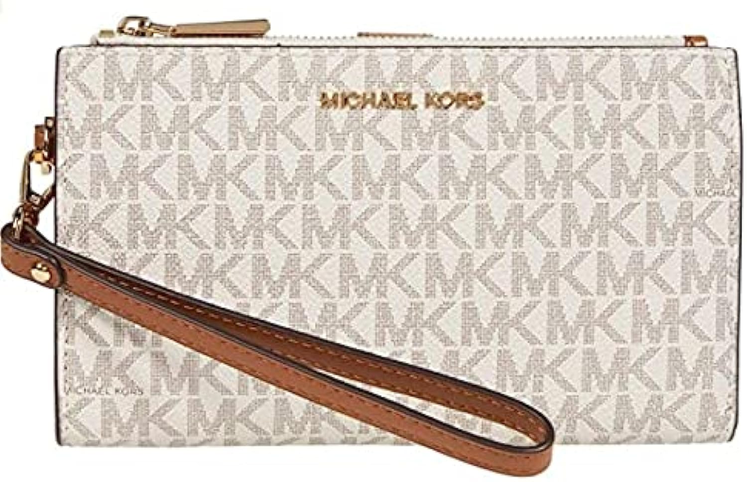 michael kors jet set double zip wristlet 1