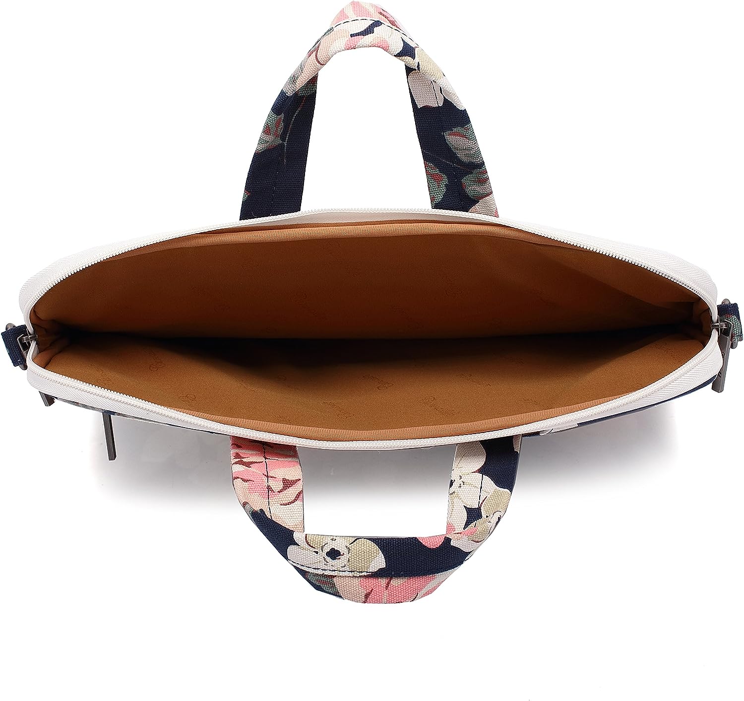 canvaslife white rose patten laptop bag review