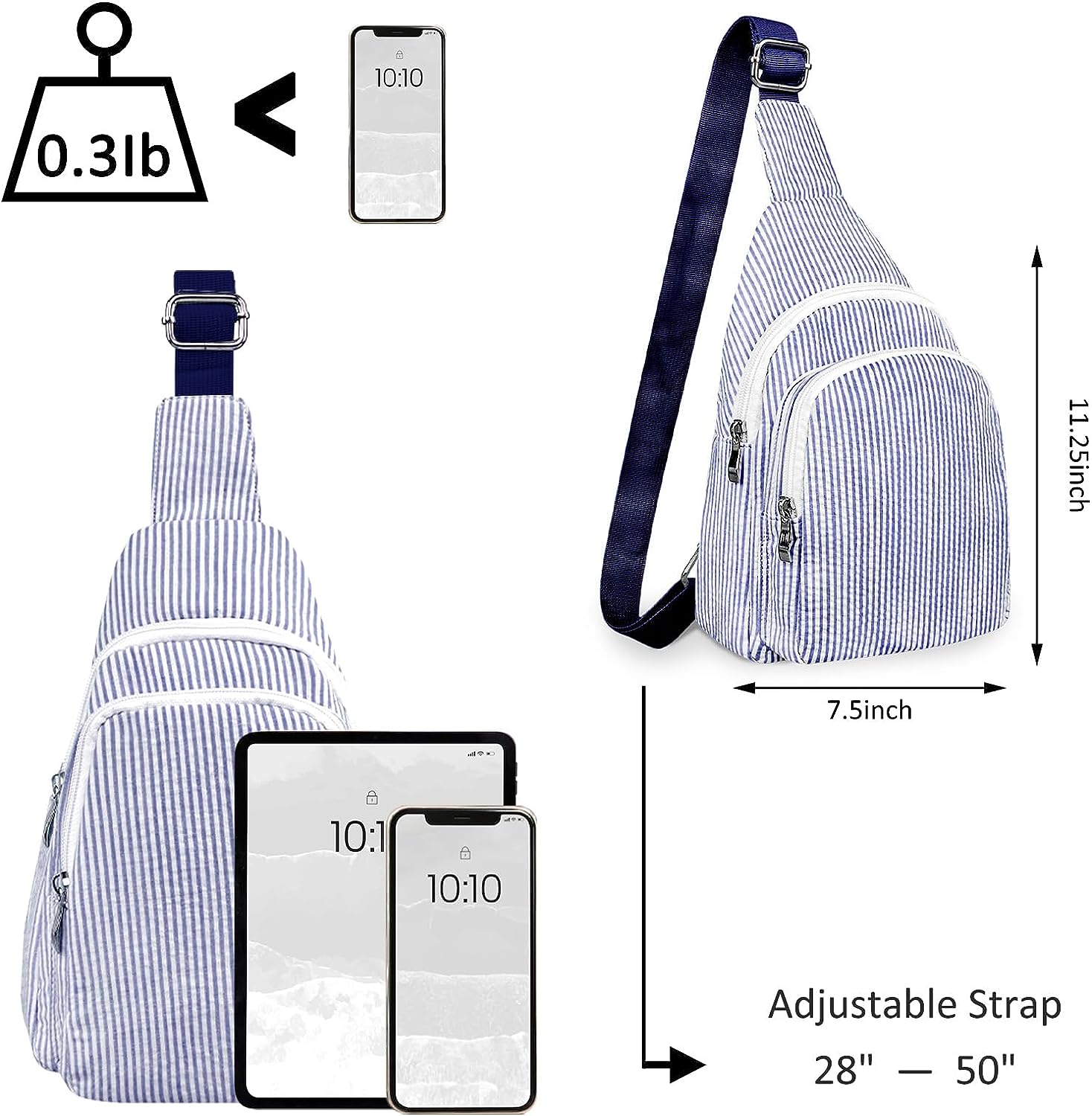 GFU Crossbody Sling Backpack Travel Hiking bag GFU Crossbody Sling Backpack Travel Hiking bag