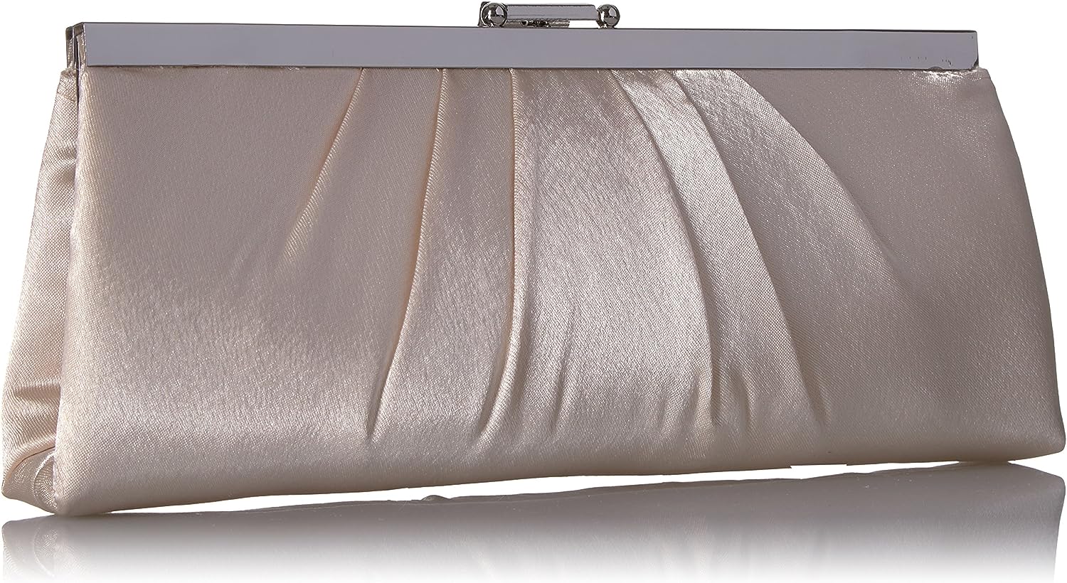 jessica mcclintock blaire womens satin frame evening clutch bag purse review