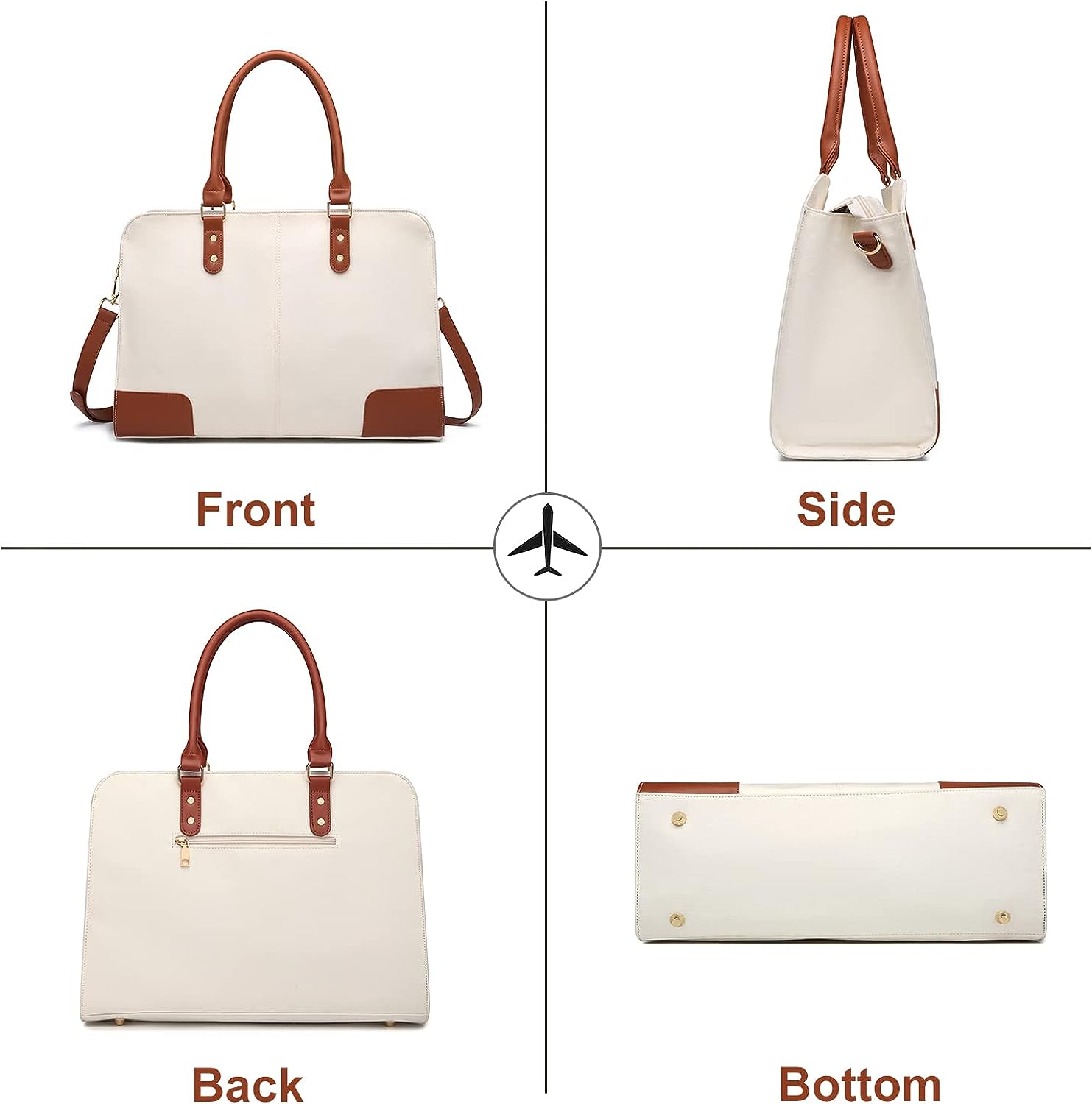 Laptop Tote Bag for Women, Laptop Purse Bag 15.6 Inch Computer Bag, Work Tote Bag Briefcase Business Handbags