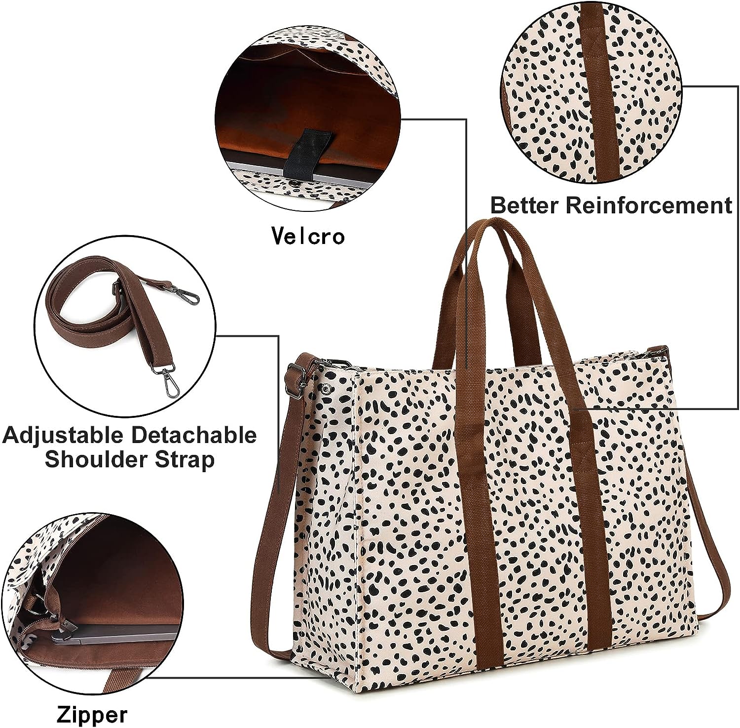 Laptop Tote Bag for Women Work 15.6 inch Canvas Shoulder Bags Computer Messenger Purse Teacher Handbag Office Briefcase Laptop Tote Bag for Women Work 15.6 inch Canvas Shoulder Bags Computer Messenger Purse Teacher Handbag Office Briefcase