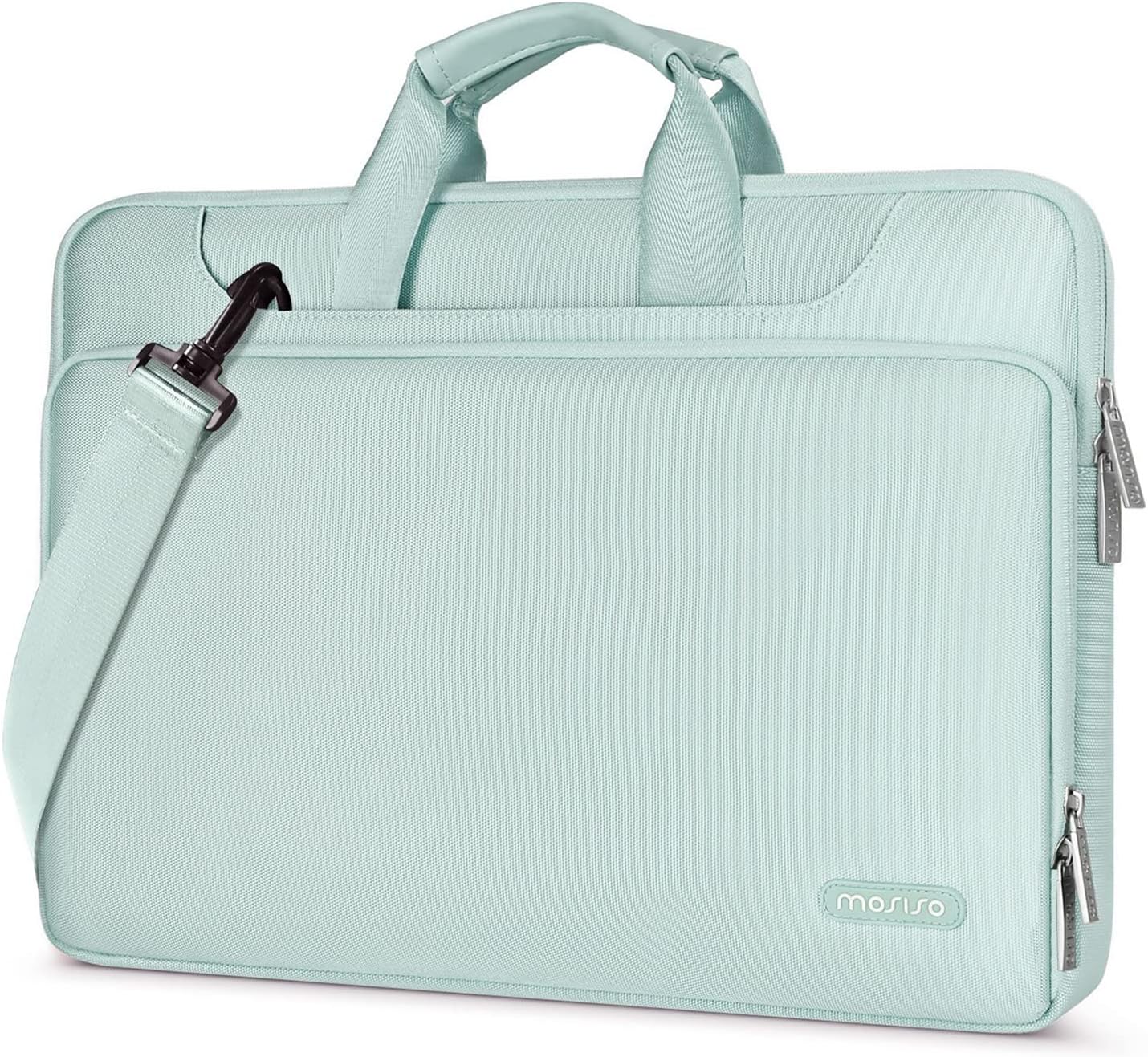 mosiso 360 protective laptop shoulder bag review