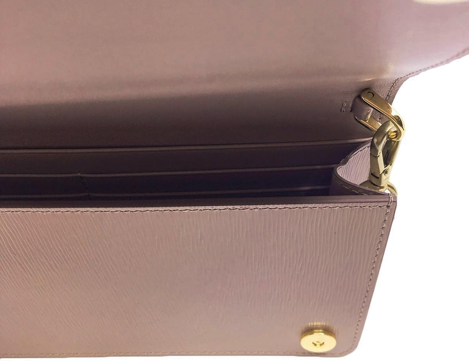 Prada Cipria Beige Vitello Move Leather Chain Wallet Crossbody Bag 1BP021 Prada Cipria Beige Vitello Move Leather Chain Wallet Crossbody Bag 1BP021