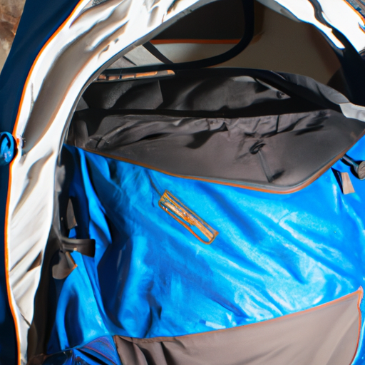 how to pack a tent into a backpack