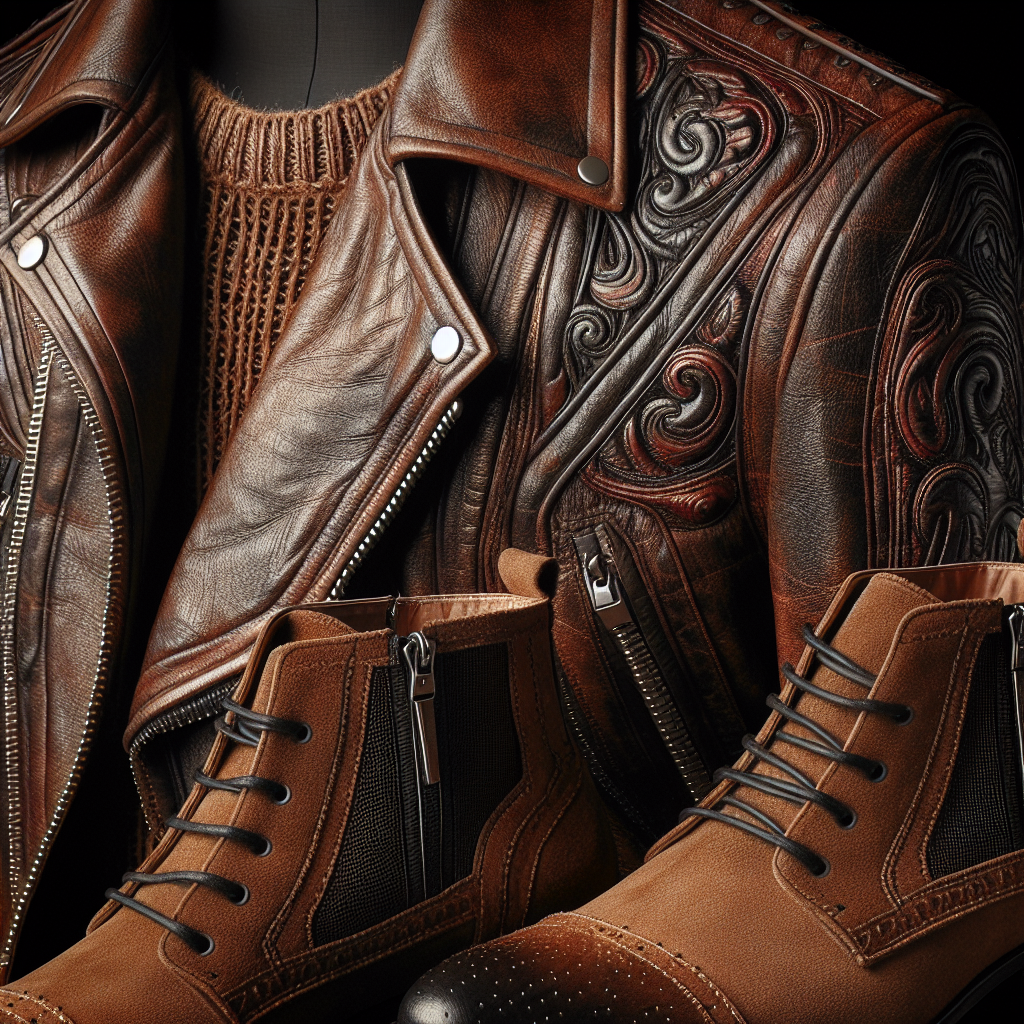 can i mix leather and suede in an outfit