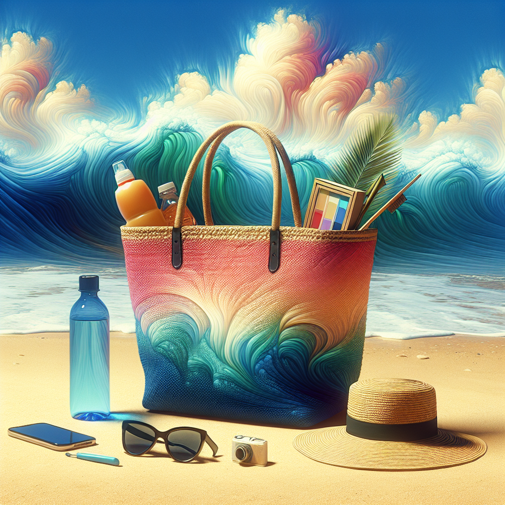 how do i pick a handbag for a beach outing