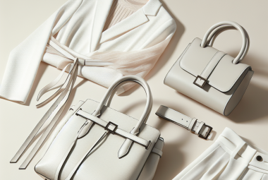 how do i style a handbag with a monochromatic look