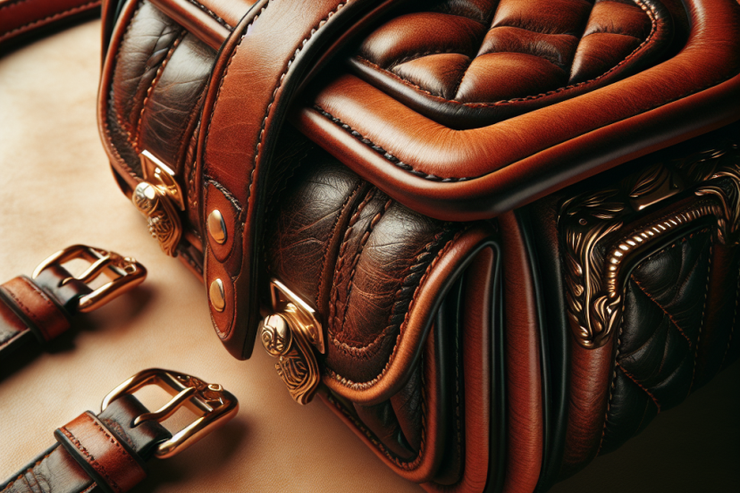 how to clean leather purse