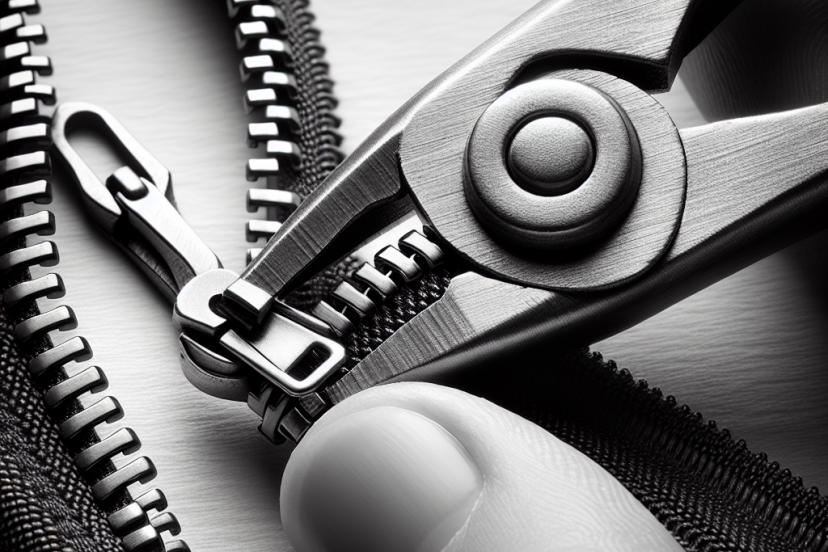 how to fix a zipper on a purse
