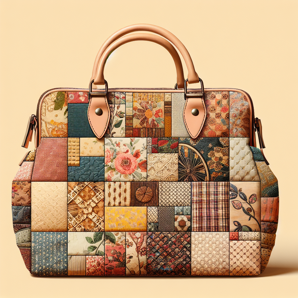 are there rules for mixing fabric handbags with different materials