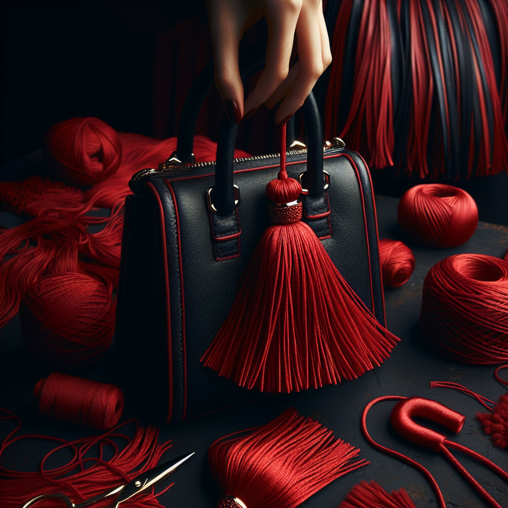 how do fringe or tassels on handbags influence style