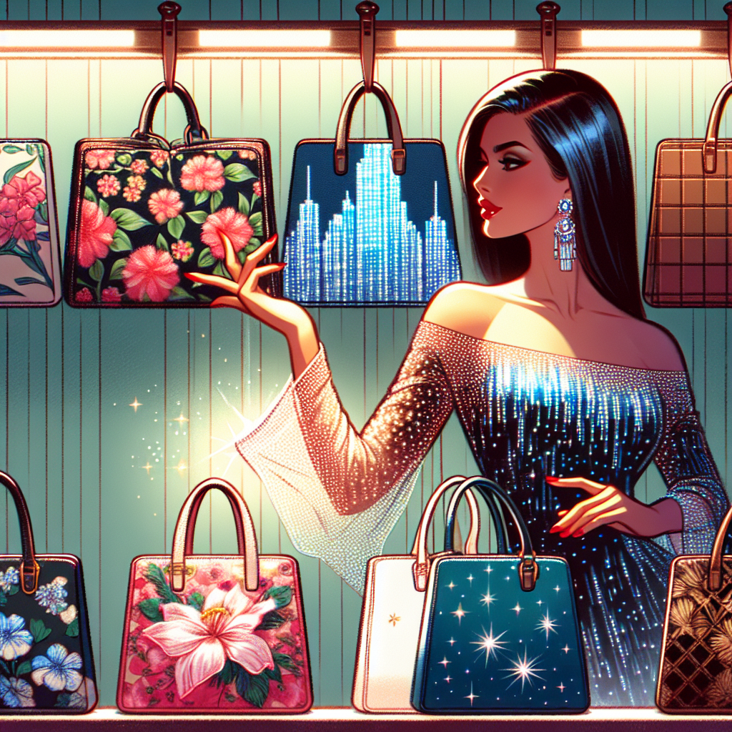 how do i choose a bag based on the print of my outfit
