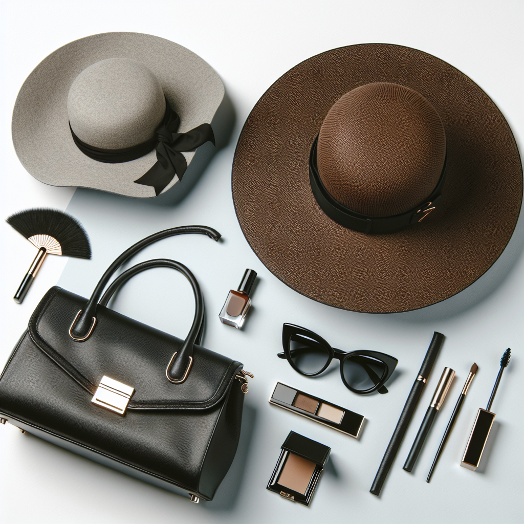 how do i match handbags with hats or other accessories
