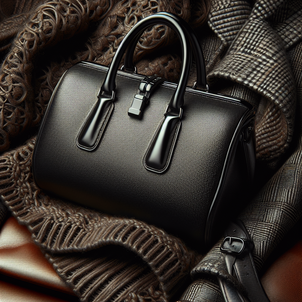 how do i style a handbag with a layered look