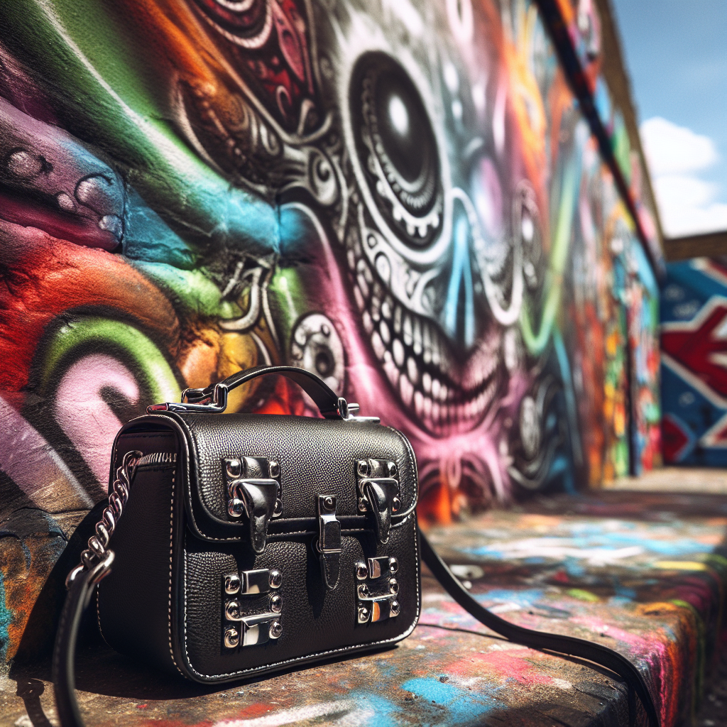 how do i style a handbag with a streetwear outfit