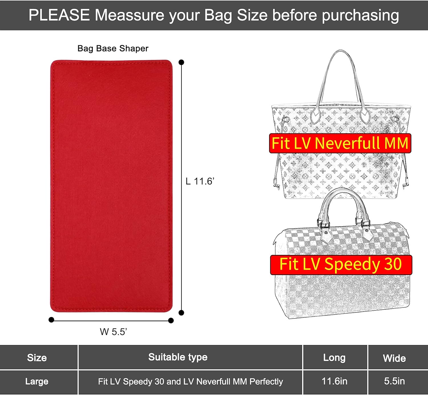 Doxo Purse Organizer Insert for HandbagsTote Felt Bag Compatible with Speedy and Neverfull ONTHEGO,3 Sizes/6 Color… Doxo Purse Organizer Insert for HandbagsTote Felt Bag Compatible with Speedy and Neverfull ONTHEGO,3 Sizes/6 Color…