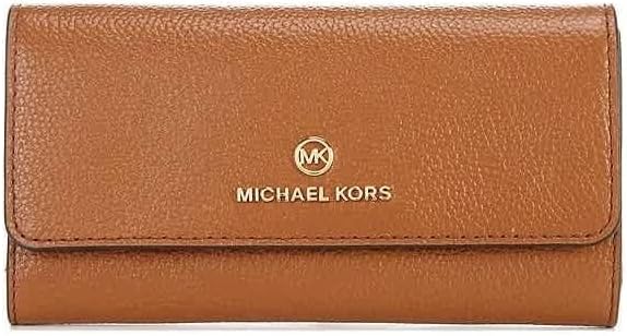 Michael Kors Jet Set Charm Large Trifold Wallet Brown/Acorn One Size Michael Kors Jet Set Charm Large Trifold Wallet Brown/Acorn One Size