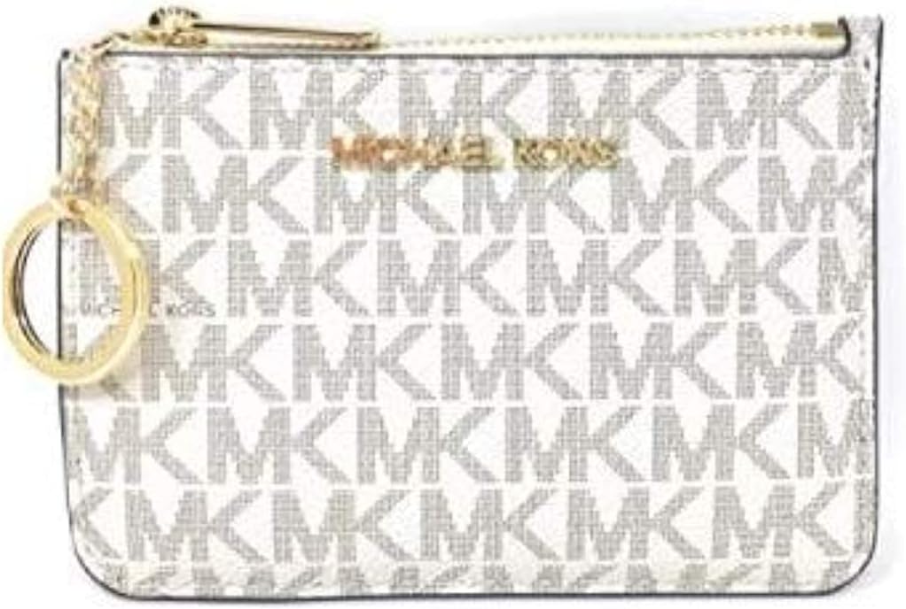 Michael Kors Jet Set Travel Small Top Zip Coin Pouch with ID Holder Saffiano Leather - Multiple Colors!!