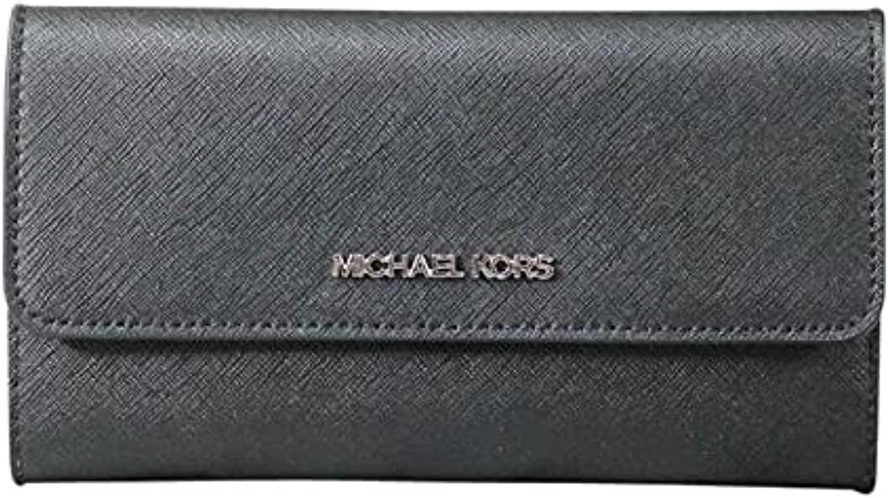 michael kors jet set womens large trifold travel wallet review