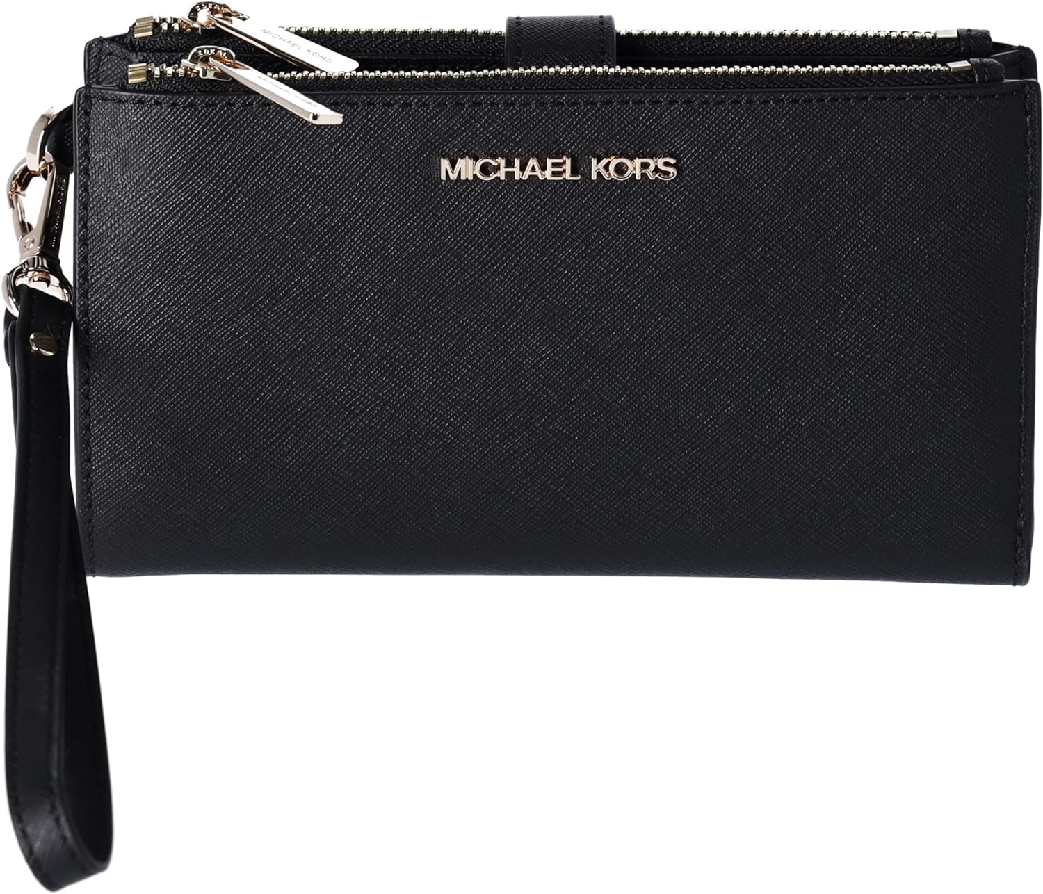 Michael Kors Womens Jet Set Travel Double Zip Wristlet