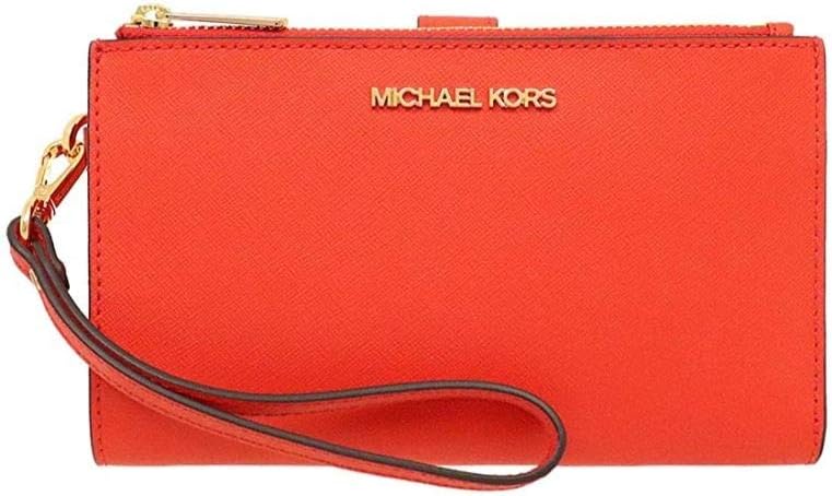 Michael Kors Womens Jet Set Travel Double Zip Wristlet
