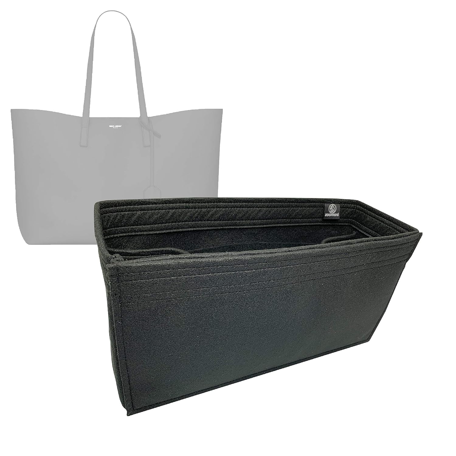 Bag Organizer for Saint Laurent Shopping Tote (Large) - Premium Felt (Handmade/20 Colors)