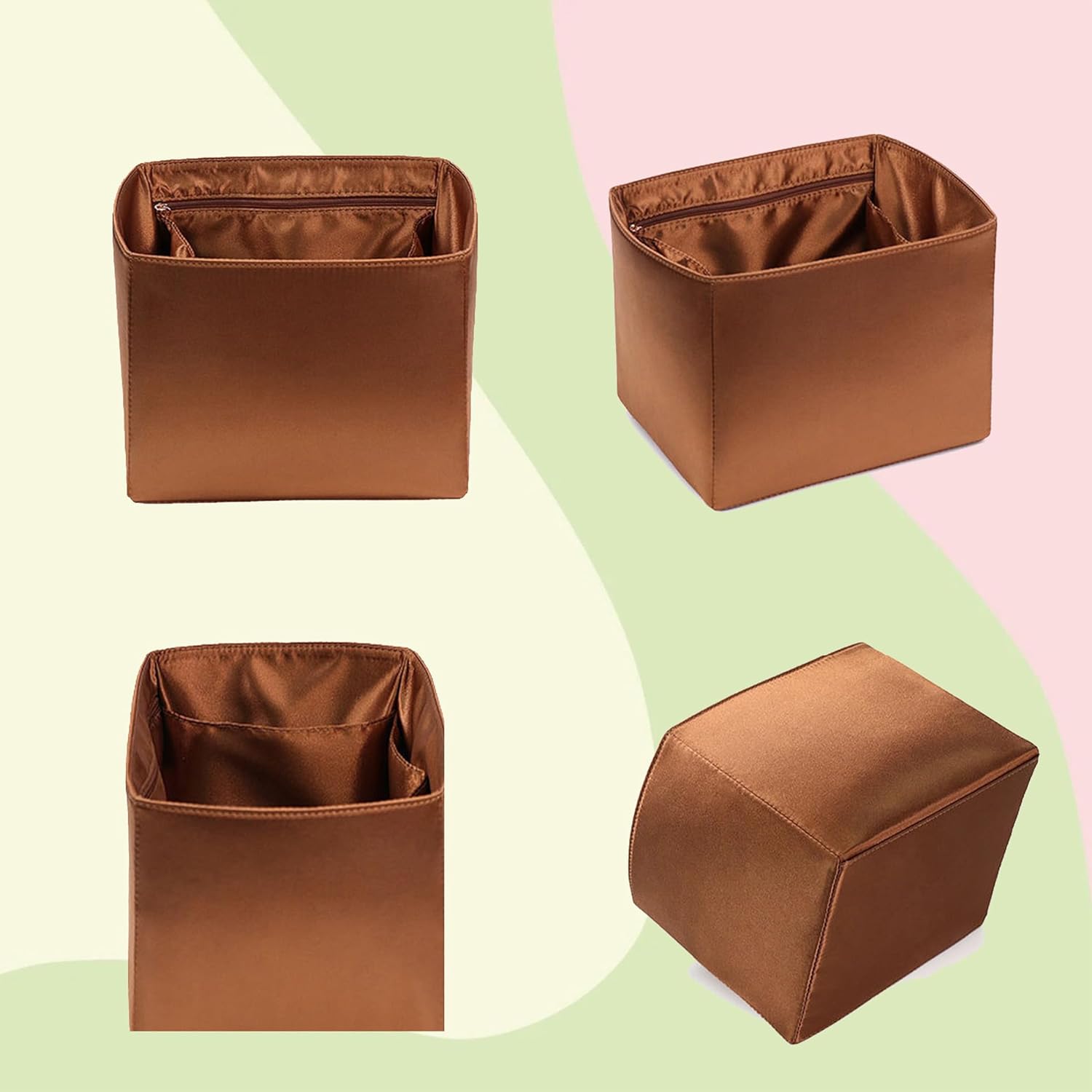 Doxo Silk Smooth Purse Organizer Insert for picotin 18/22 Bags, Tote Bag Shapers for Luxury Handbags (PC18,Black) Doxo Silk Smooth Purse Organizer Insert for picotin 18/22 Bags, Tote Bag Shapers for Luxury Handbags (PC18,Black)