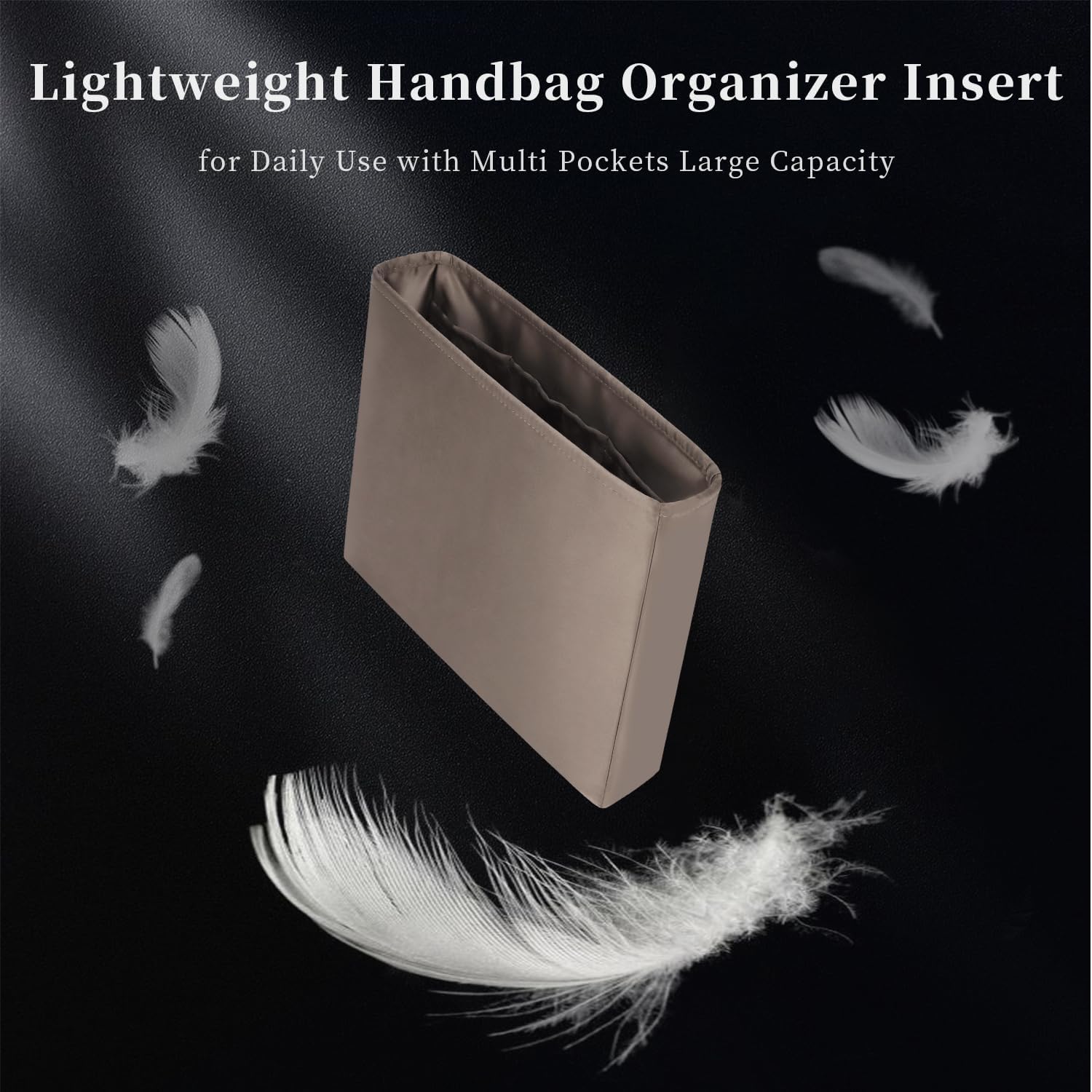 kings in bag organizer insert handbag organizer and luxury bags storage with silk fits evelyne tpmpmgmtgm bags lightweig 4