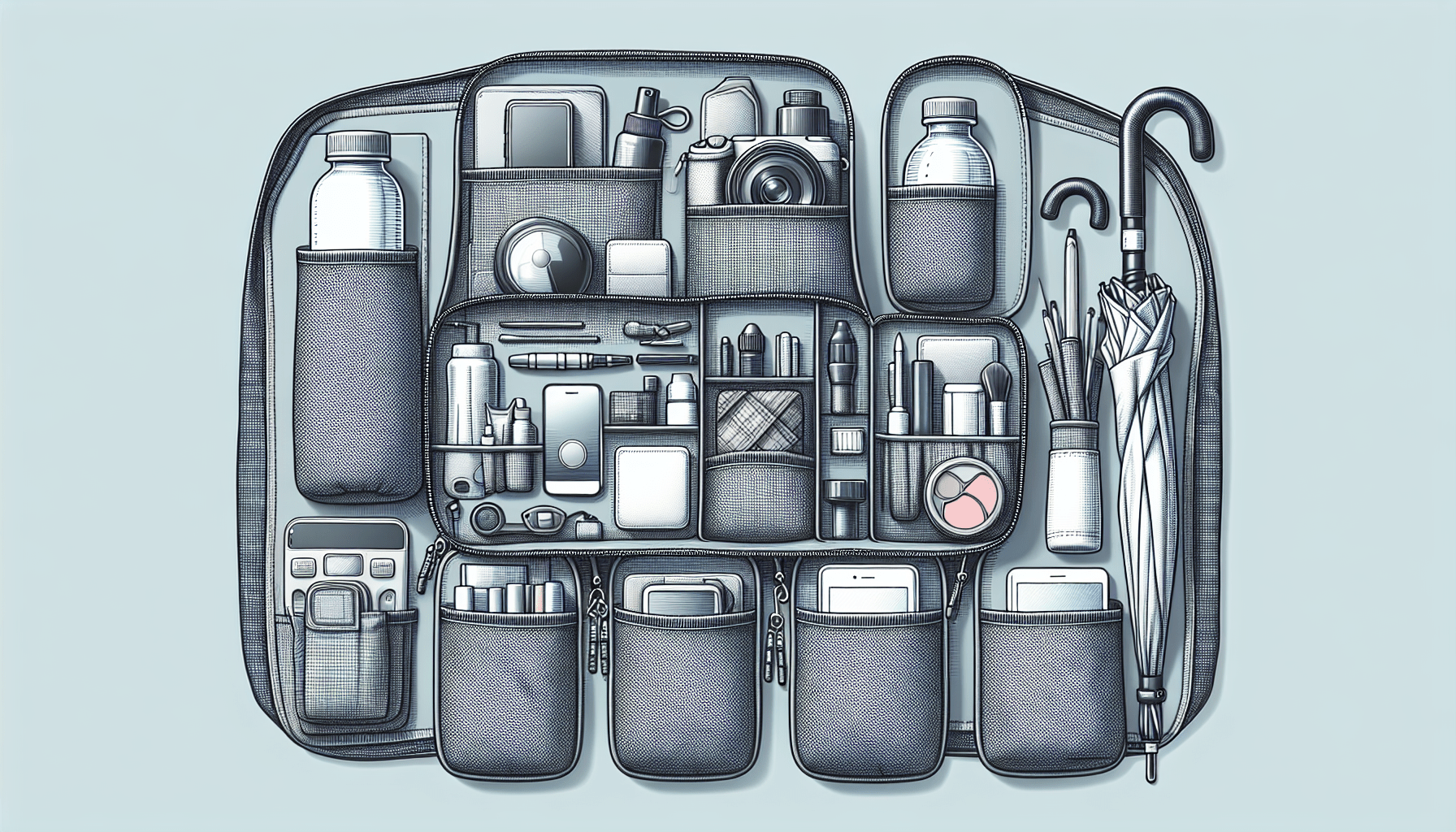 Lightweight Nylon Backpack Organizer Insert Review