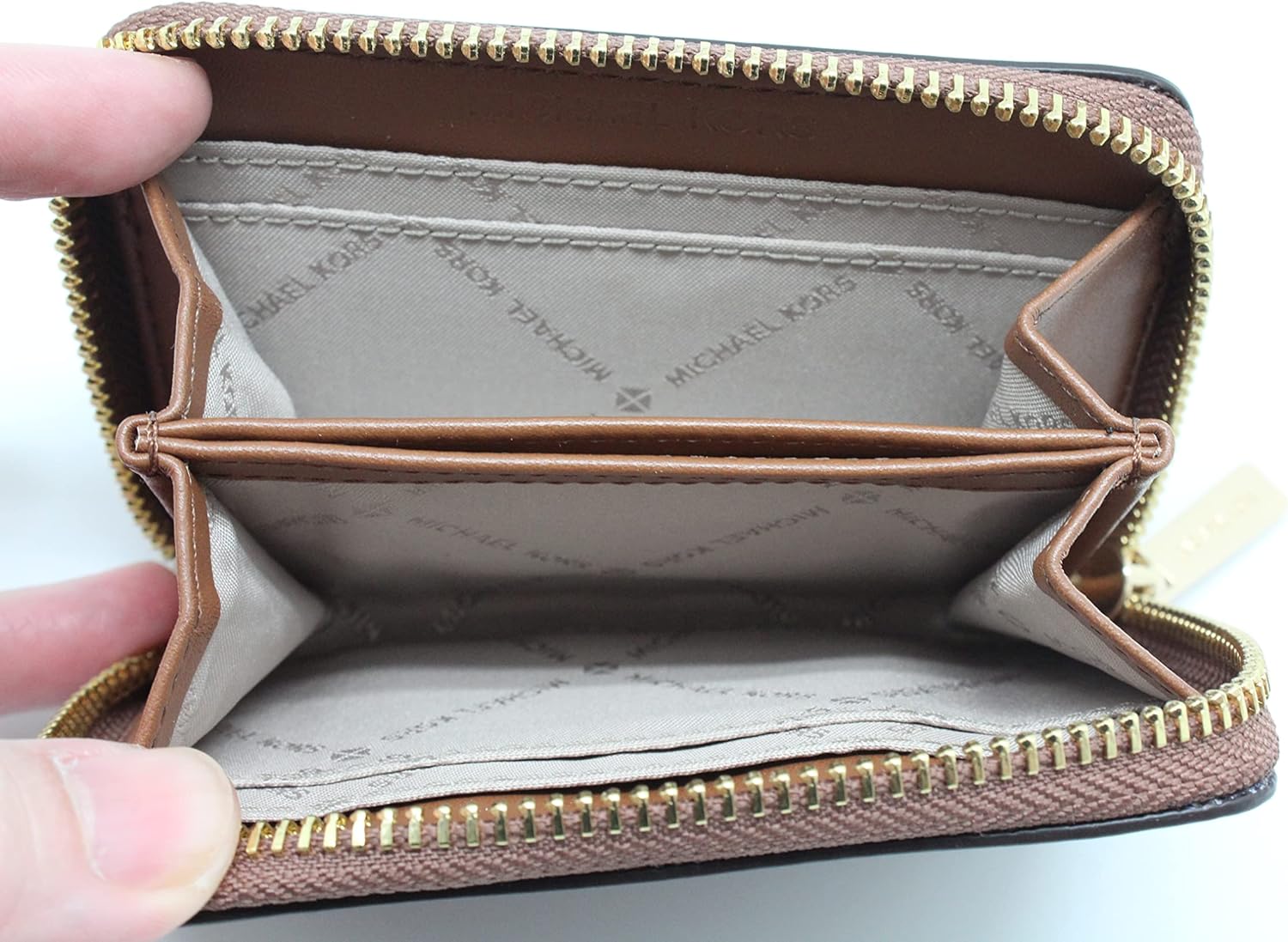 Michael Kors Jet Set Travel Medium Zip Around Card Case Michael Kors Jet Set Travel Medium Zip Around Card Case