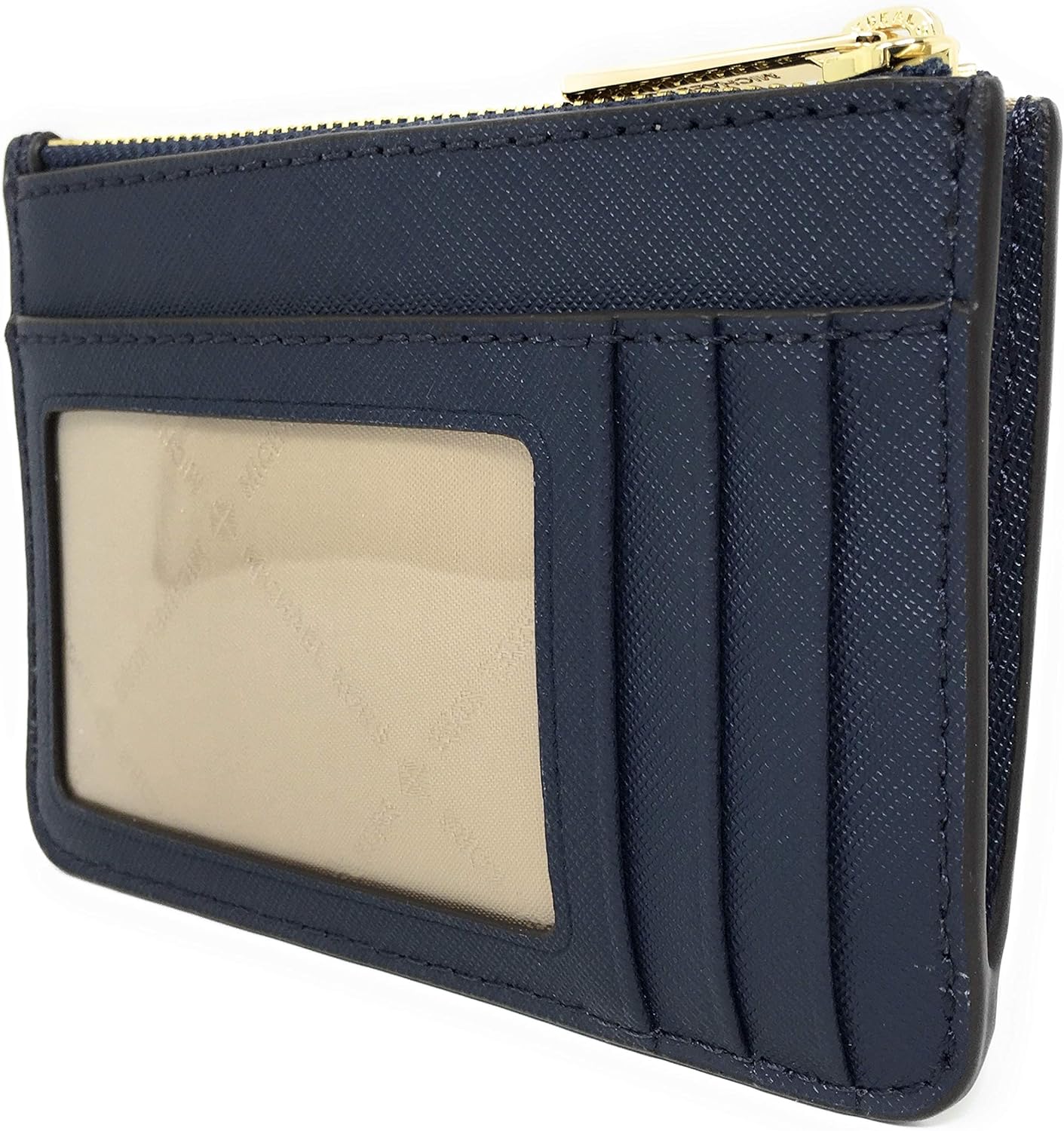 michael kors jet set travel small top zip coin pouch with id holder saffiano leather multiple colors 2