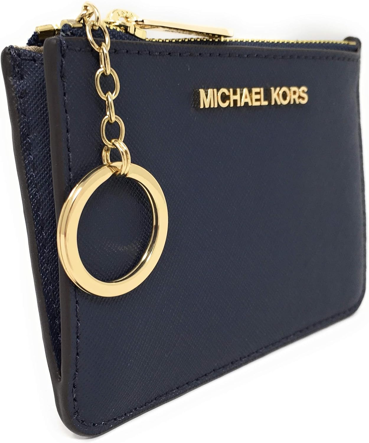 Michael Kors Jet Set Travel Small Top Zip Coin Pouch with ID Holder Saffiano Leather - Multiple Colors!! Michael Kors Jet Set Travel Small Top Zip Coin Pouch with ID Holder Saffiano Leather - Multiple Colors!!
