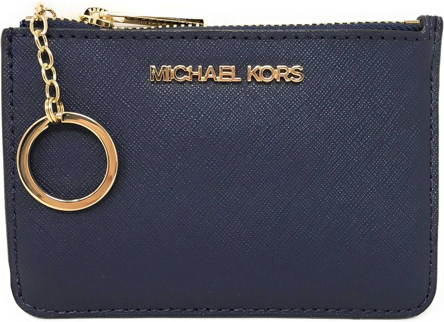 Michael Kors Jet Set Travel Small Top Zip Coin Pouch with ID Holder Saffiano Leather - Multiple Colors!! Michael Kors Jet Set Travel Small Top Zip Coin Pouch with ID Holder Saffiano Leather - Multiple Colors!!