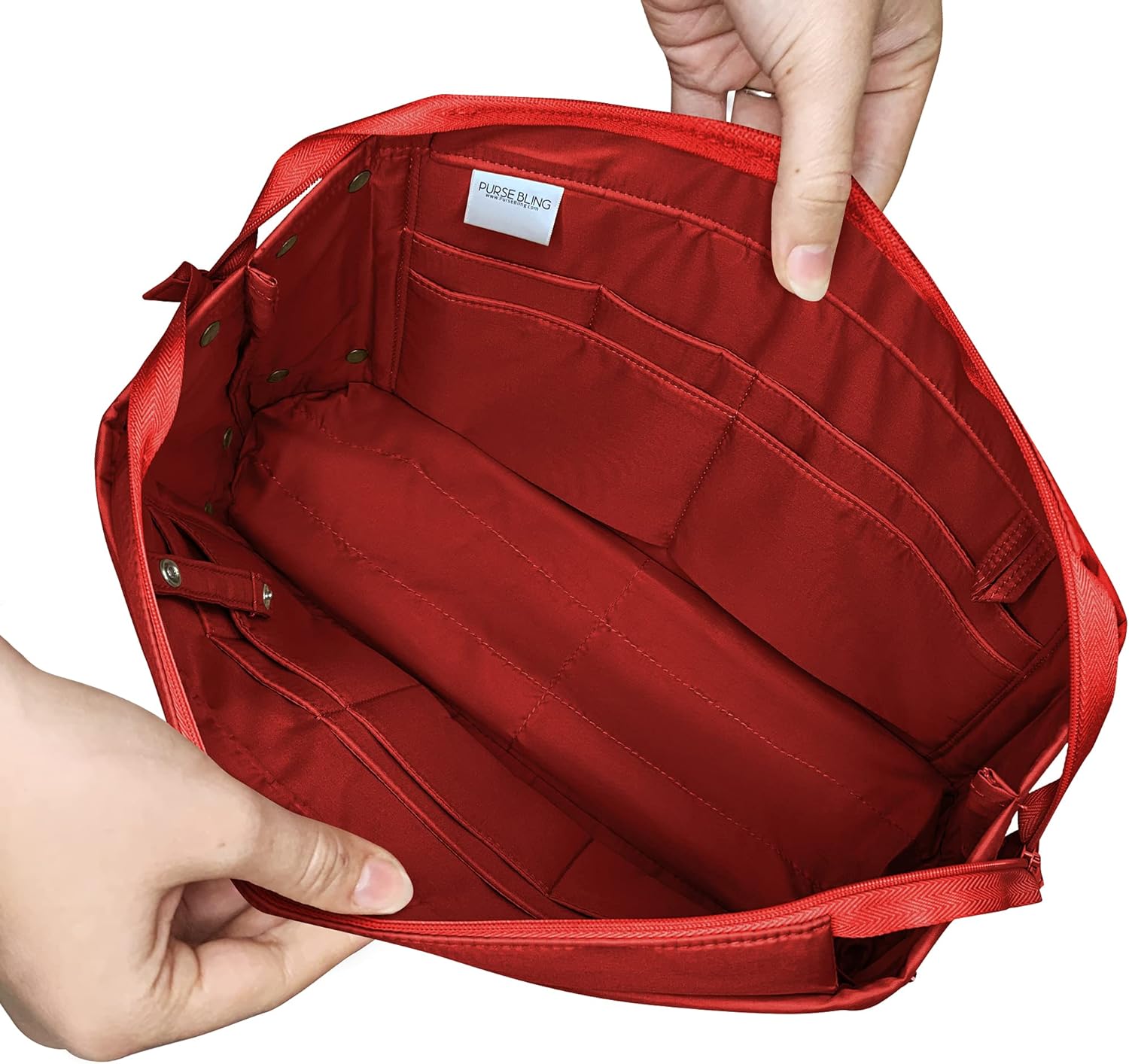 purse bling zippered organizer insert review