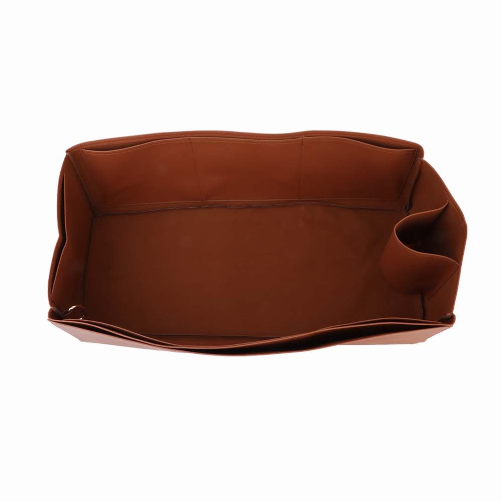 Vegan Leather Handbag Organizer in Tan Brown Color Compatible for the Designer Bag Keepall 55 Vegan Leather Handbag Organizer in Tan Brown Color Compatible for the Designer Bag Keepall 55
