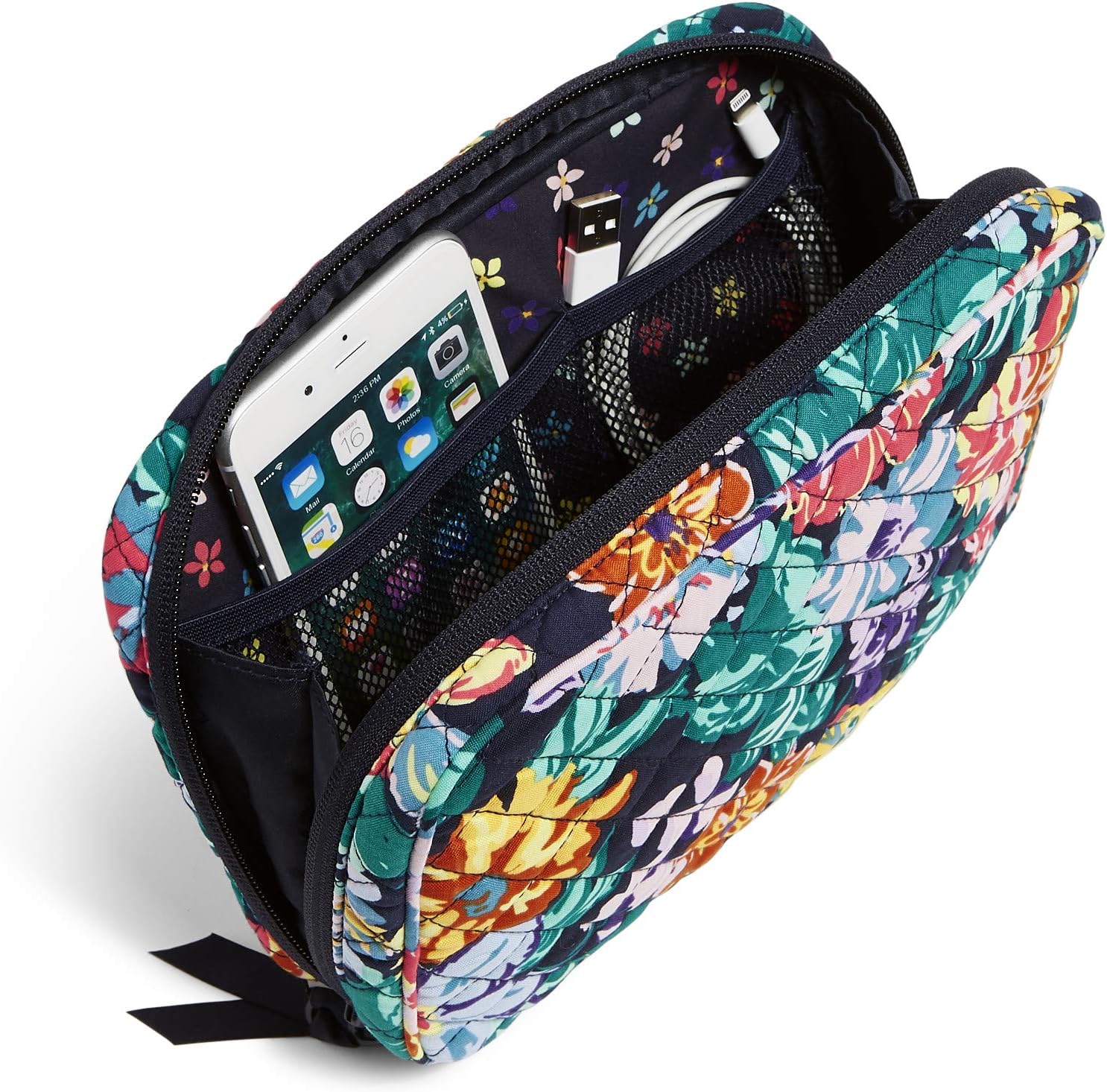 Vera Bradley Womens Cotton Cord Organizer