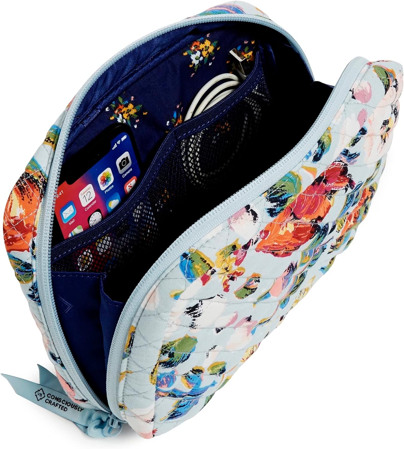 Vera Bradley Womens Cotton Cord Organizer