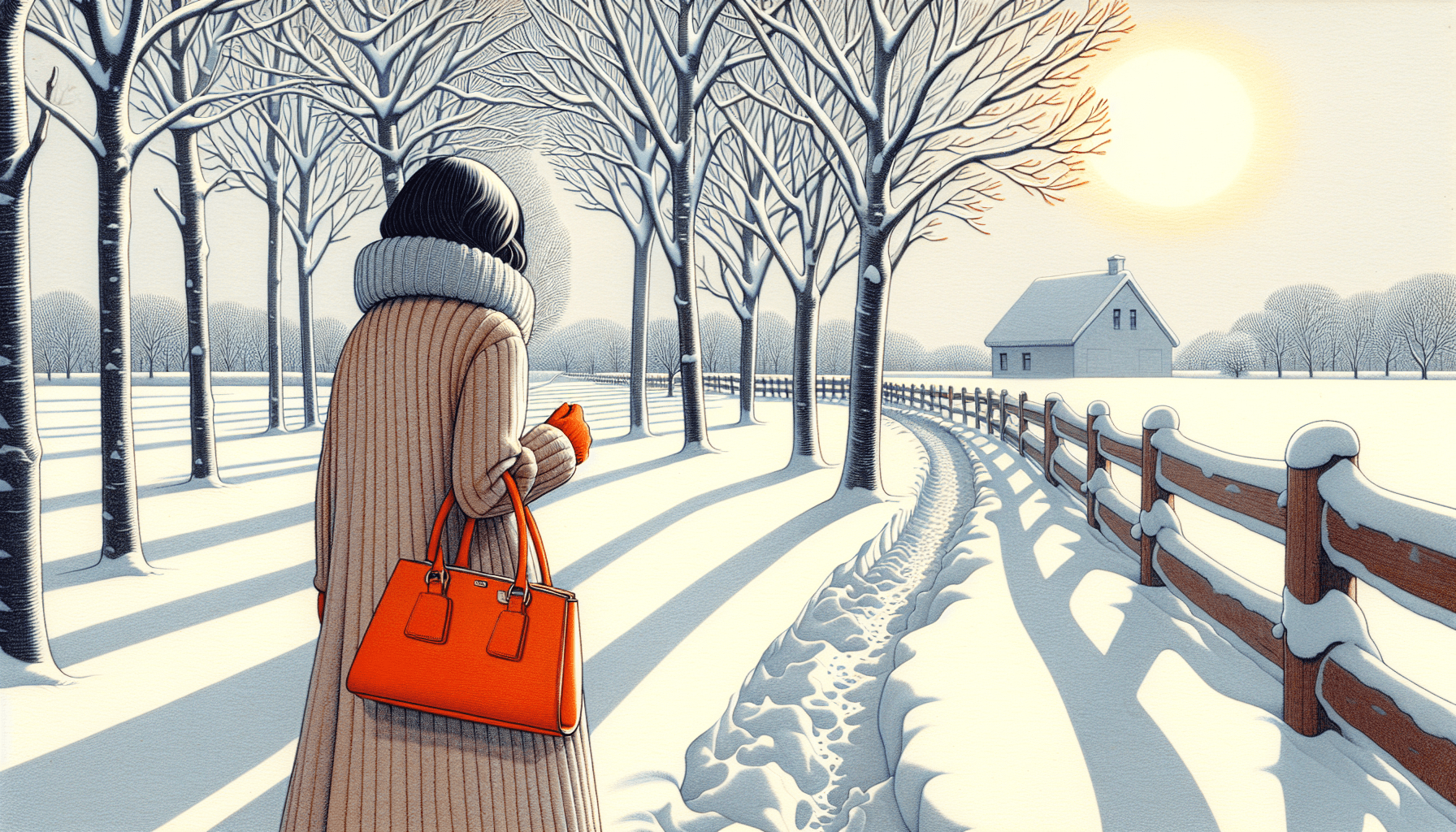 what color purse to use in the winter 1